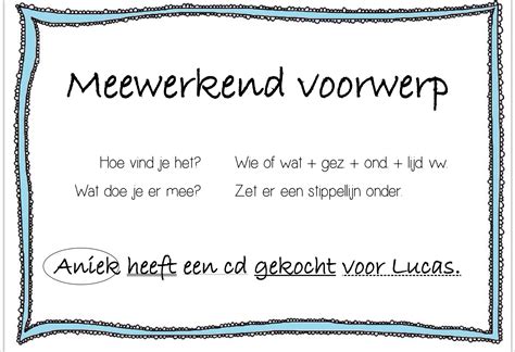 hoe vind je een meewerkend voorwerp